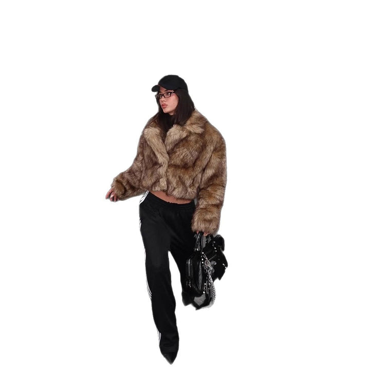 Damen Pelzjacke Drune