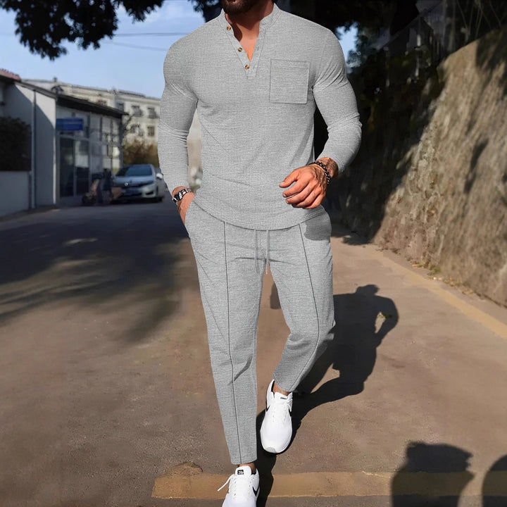Herren modische Freizeitanzug Drune