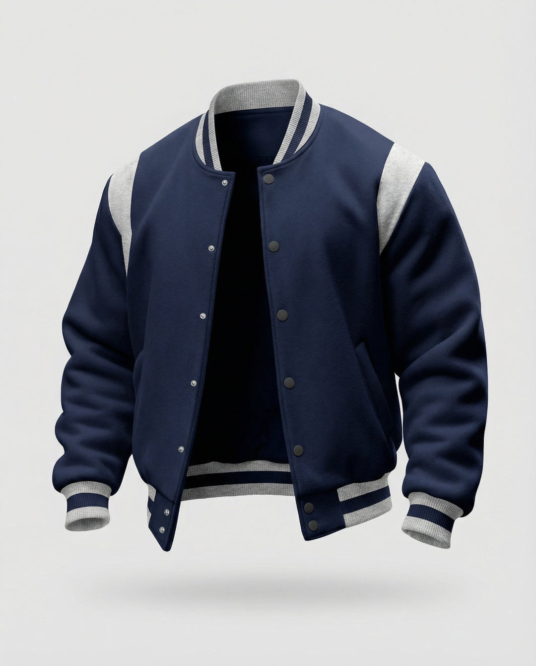 Herren stylische Sweatjacke im Sportlook Drune