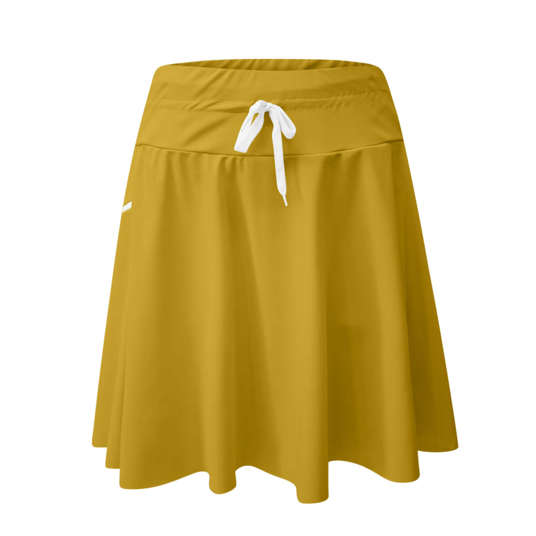 Damen Sportlicher Rock mit verstellbarem Bund Drune