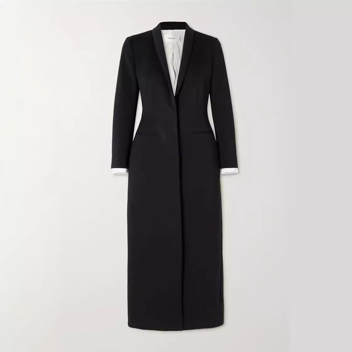 Damen eleganter Dufflecoat mit schickem Revers Drune