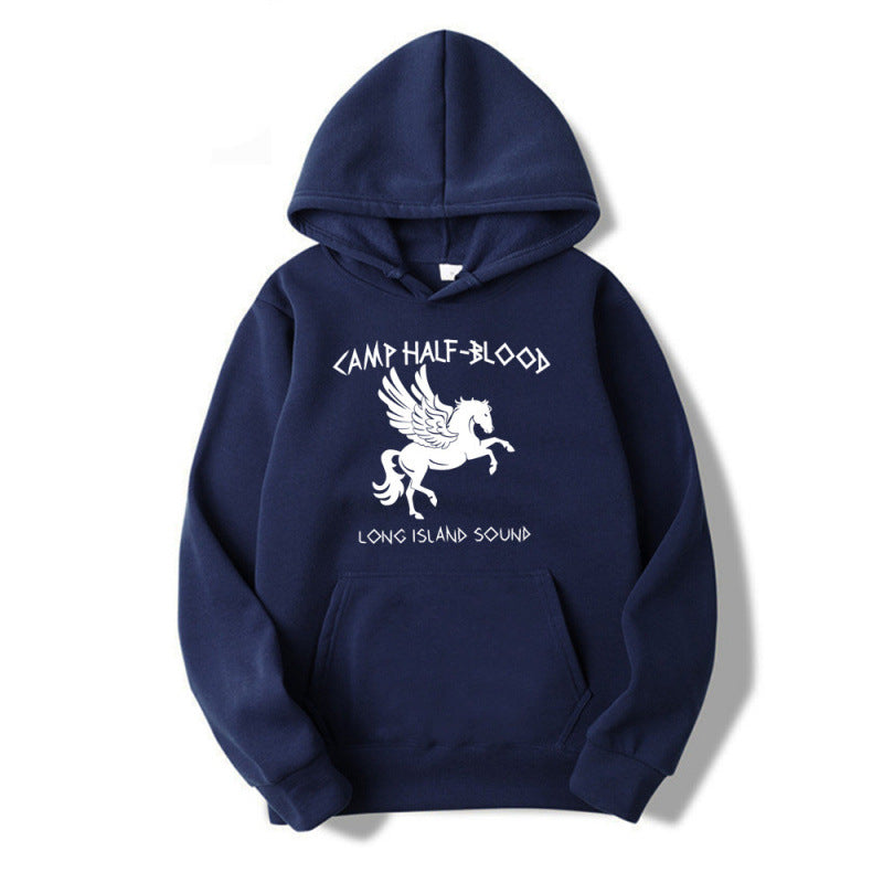Damen Hoodie mit kreativem Fantasy-Motiv Drune