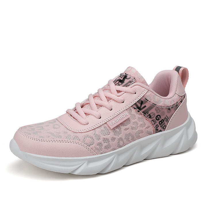 Damen nan modische City-Sneaker mit atmungsaktiver Netzoberfläche, gepolsterter Innensohle und geformter Leichtsohle Drune