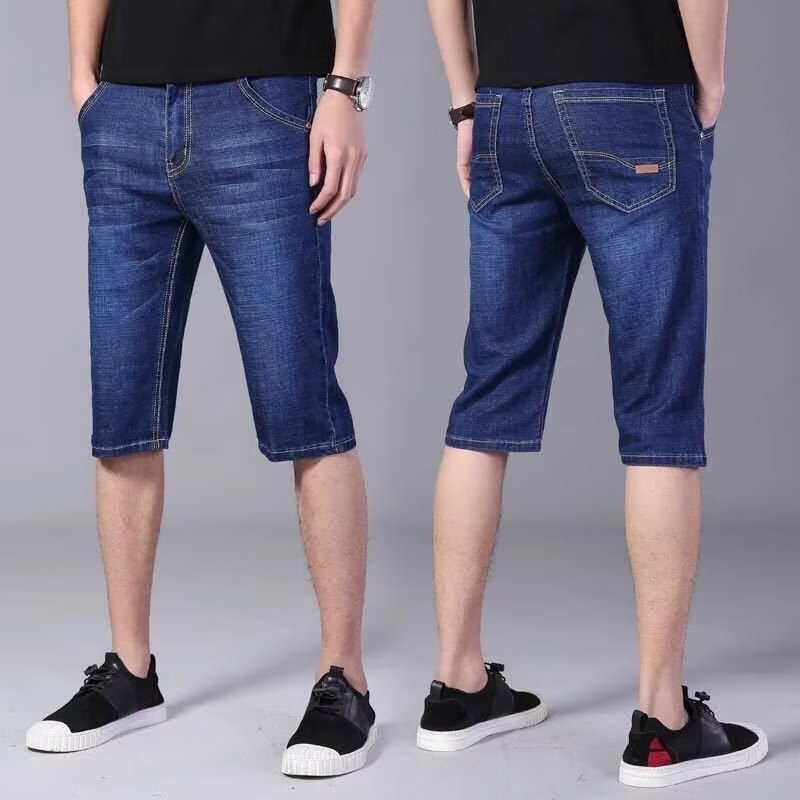 Herren lässige Denim-Shorts im modernen Schnitt mit praktischen Taschen Drune
