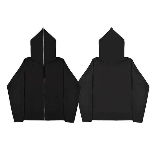 Damen Freizeit Hoodie mit Reißverschluss und praktischen Seitentaschen Drune