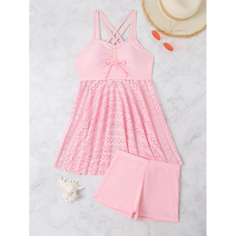 Damen Strandkleid mit sportlichem Schnitt und integriertem Shorts Drune
