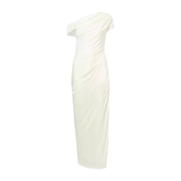 Damen Wickelkleid mit asymmetrischem Oberteil und eleganten Drapierungen Drune
