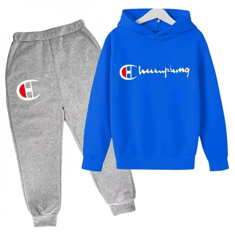 Unisex nan Kapuzenpullover mit Jogginghose Freizeitset Drune
