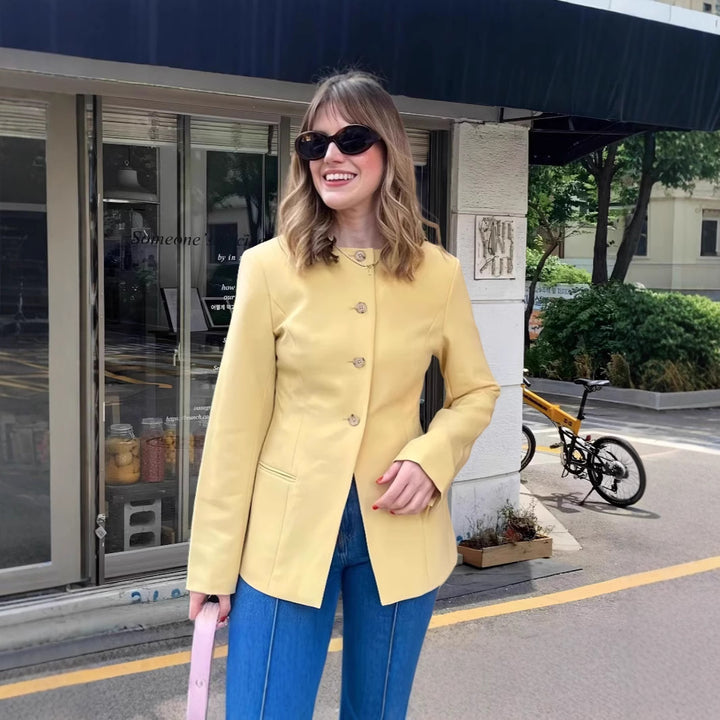 Damen moderne Schnürjacke Drune