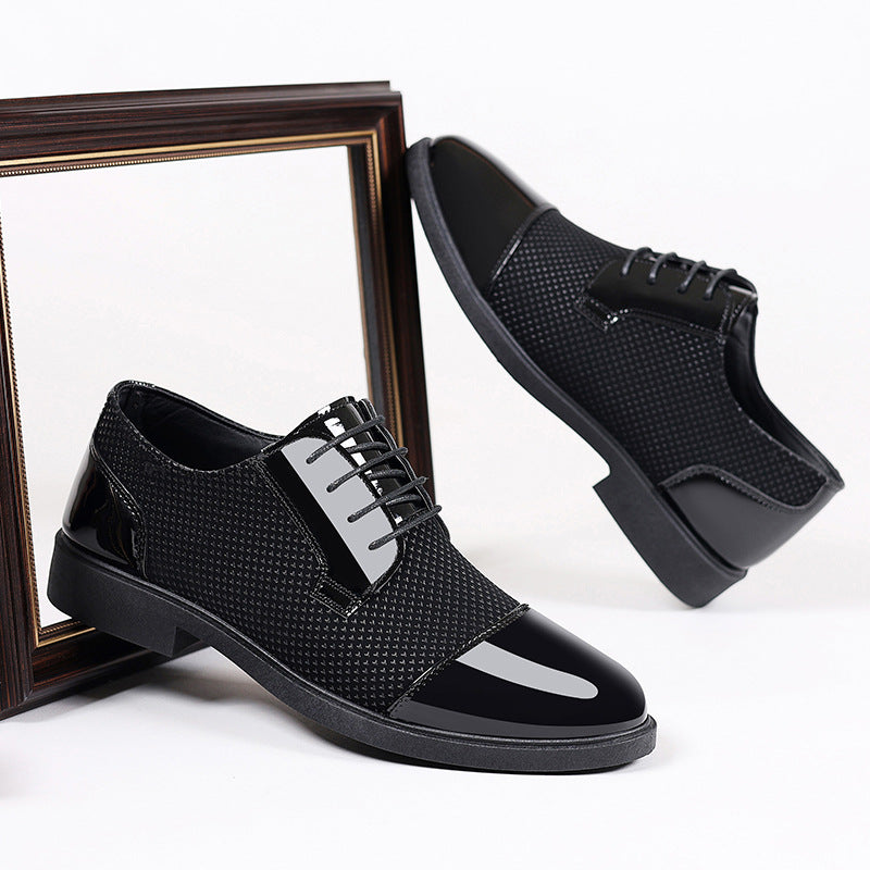 Herren Stilvolle Strukturiert Oxford Schuhe Drune