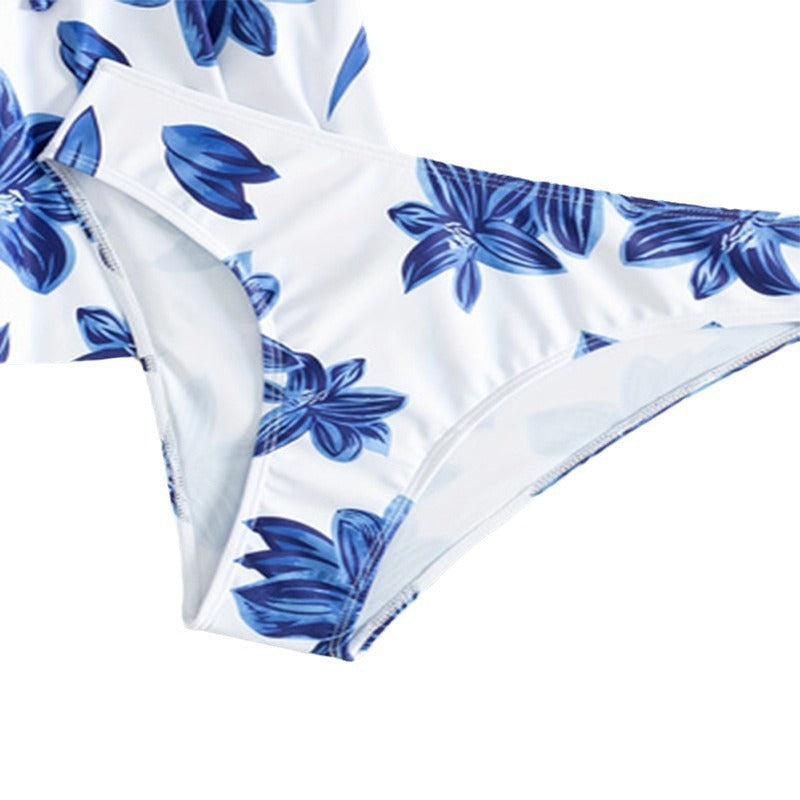 Damen Tankini mit eleganten Blumenprint Drune