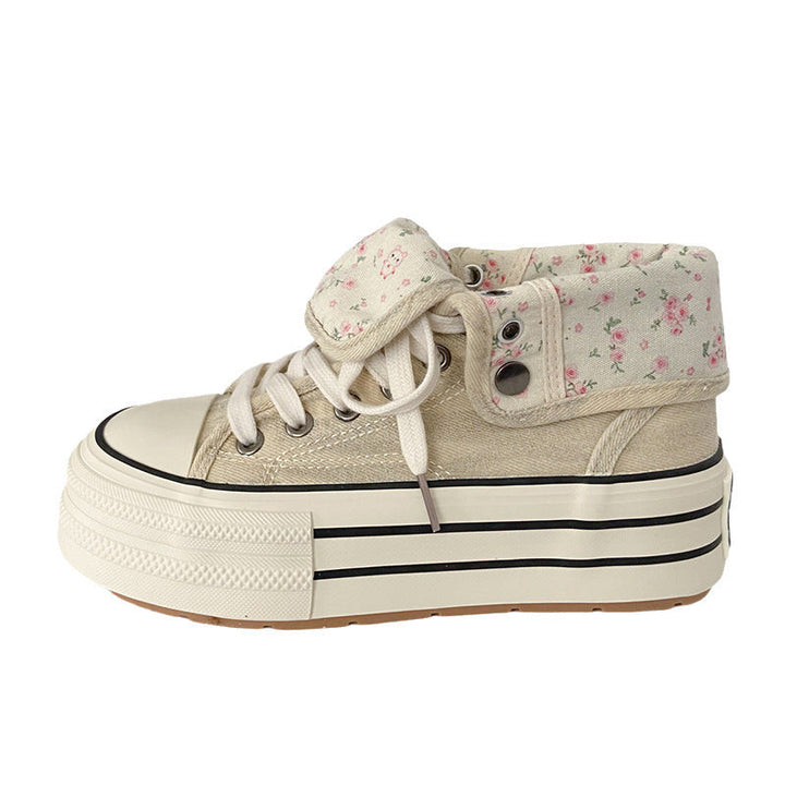 Damen Sportliche Sneakers mit atmungsaktivem Obermaterial und dämpfender Sohle Drune