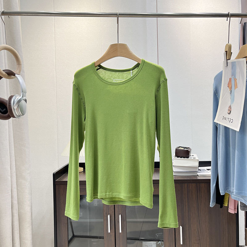 Damen Langarmshirt aus weichem Jersey mit ergonomischem Schnitt Drune