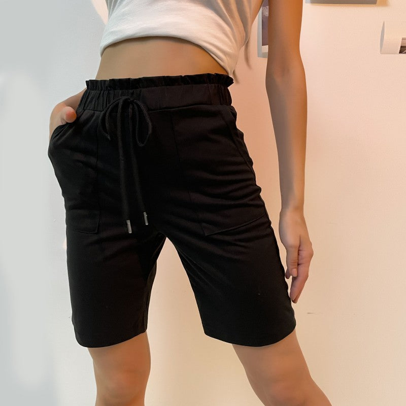 Damen Freizeithose mit elastischem Bund und praktischen Taschen Drune