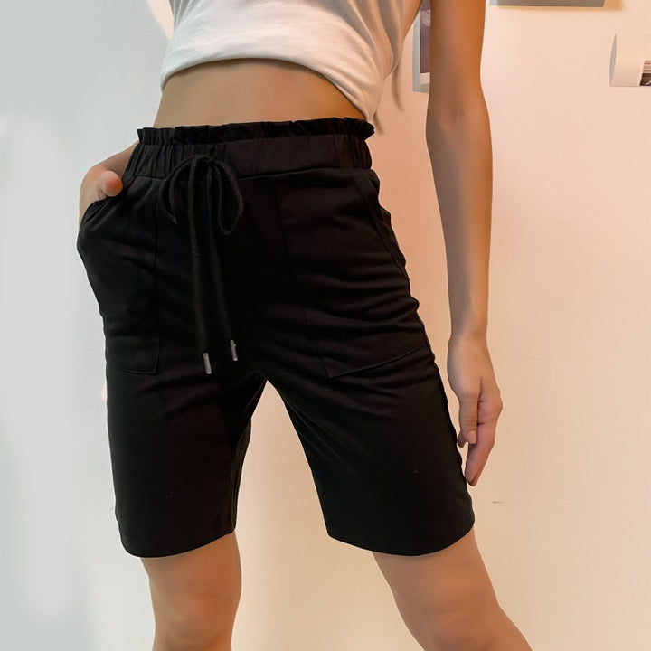 Damen Freizeithose mit elastischem Bund und praktischen Taschen Drune
