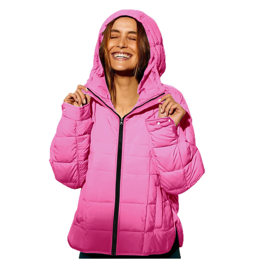 Damen Winterjacke mit abnehmbarer Kapuze und wasserabweisender Beschichtung Drune