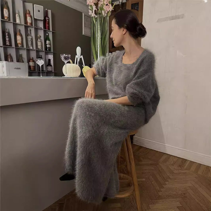 Damen Elegantes und bequemes Knitwear Ensemble Drune