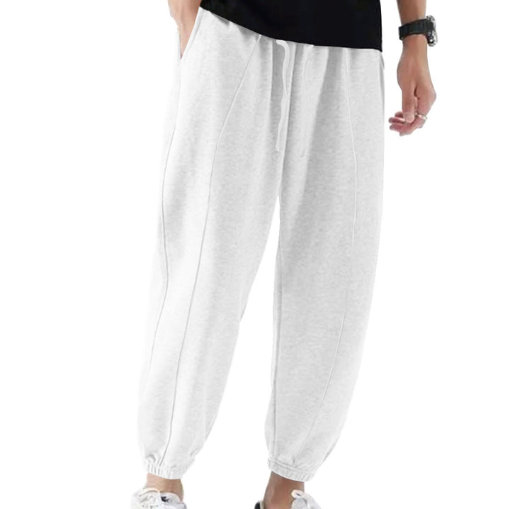 Herren Jogginghose aus atmungsaktivem Material mit verstellbarem Bund Drune