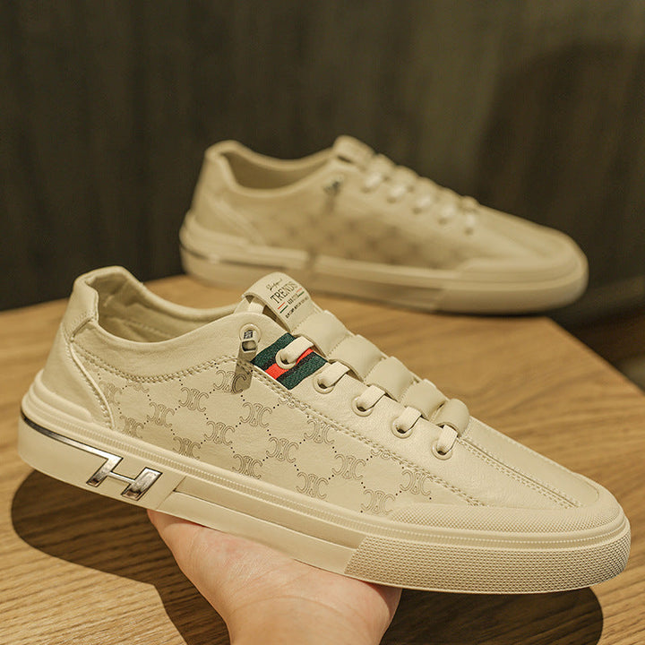 Damen Sneaker mit modischem Prägedesign und komfortabler Sohle Drune