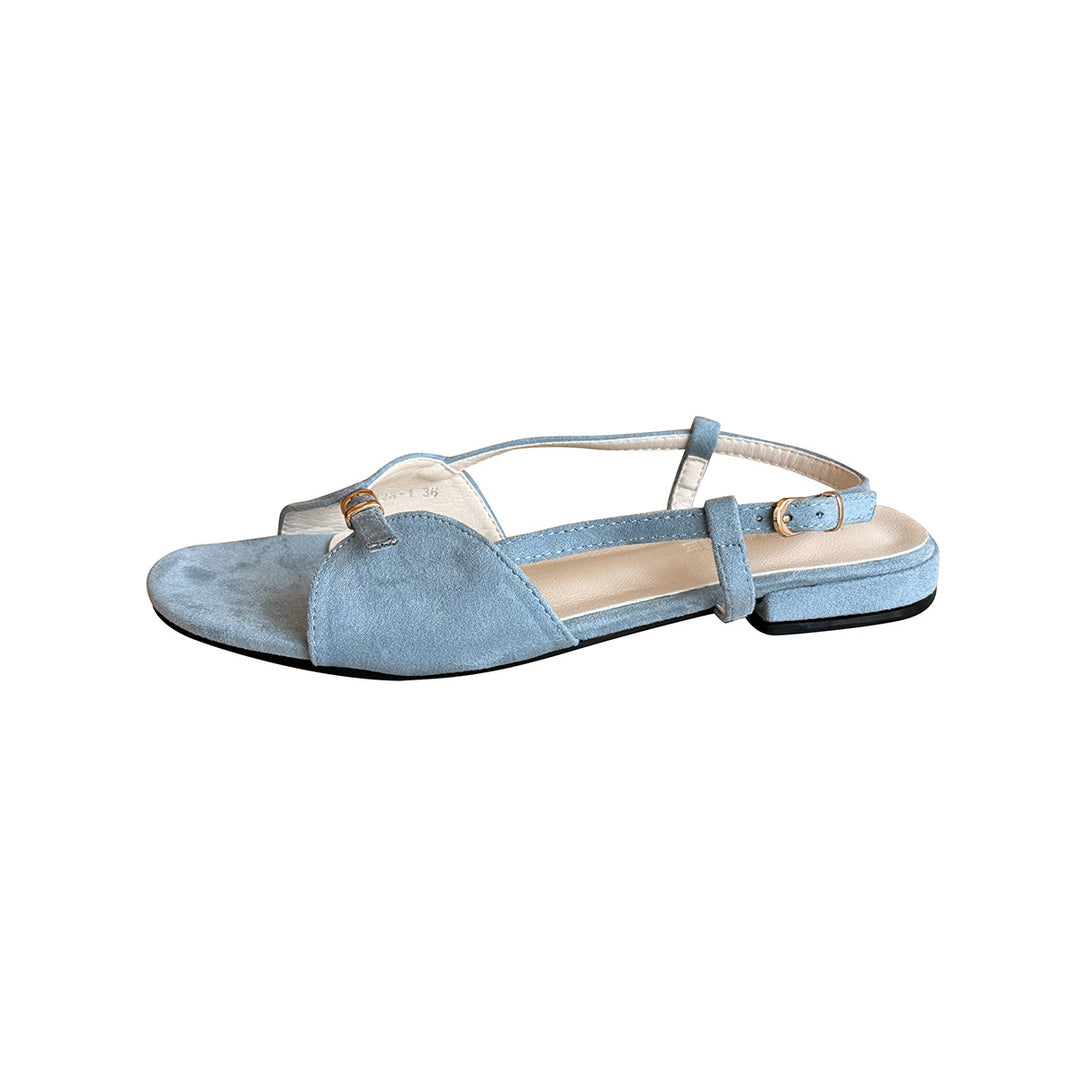 Damen Elegante Slingback Sandalen Drune
