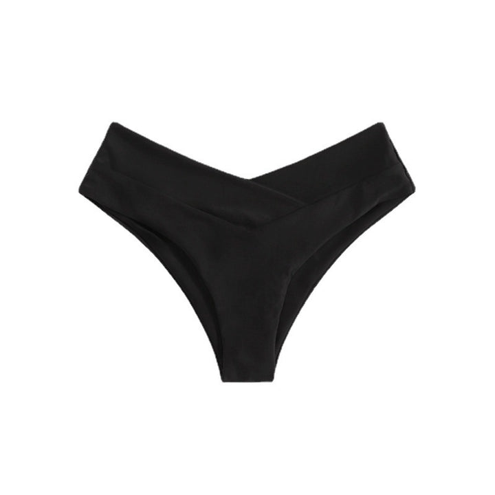 Damen Hochtaillierter Bikiniunterteil Drune