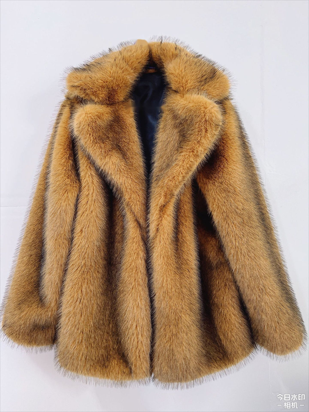 Drune | Kunstfellmantel - Aussagekräftige Winteroberbekleidung - Voluminöses Design - Kältewetter-Chic