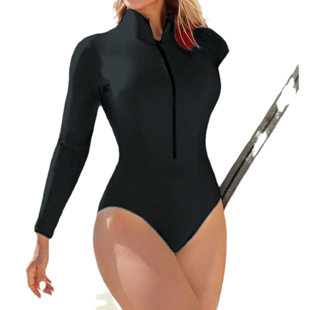 Damen Langarm Schwimmanzug Drune