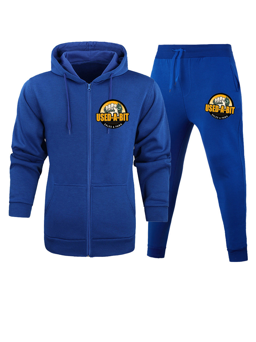 Herren Hoodie und Jogginghose Set mit klassischem Logo und komfortablem Schnitt Drune