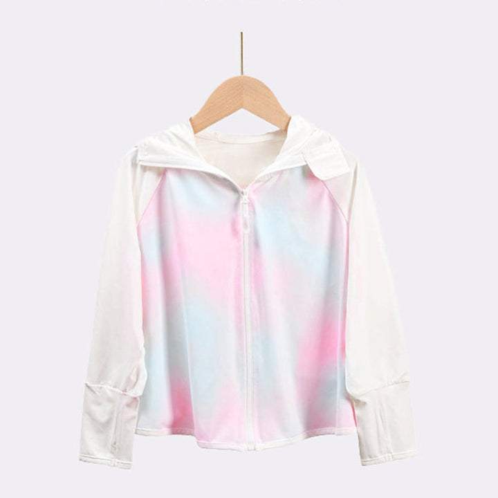 Damen UV-Schutzjacke mit Kapuze und atmungsaktiven Eigenschaften Drune