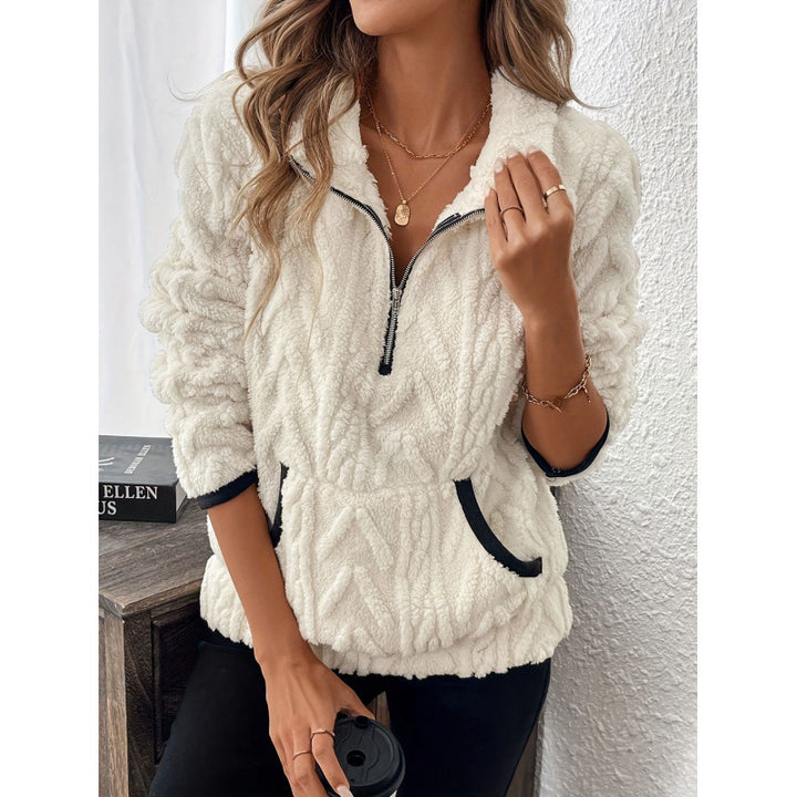 Damen Fleece-Pullover Drune