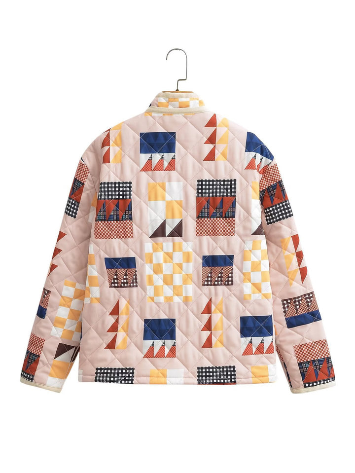 Damen gestepptes Urban Outfit Drune