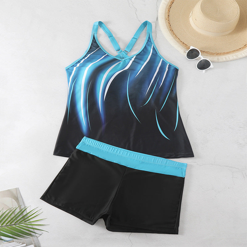 Damen Sportliches Tankini-Set Drune