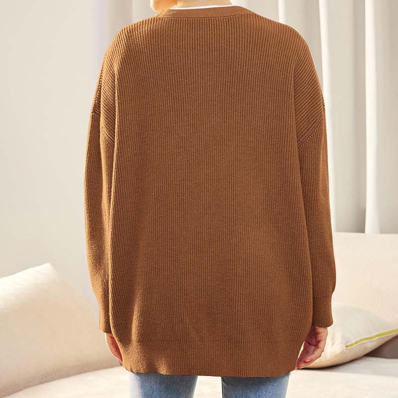 Drune | Klassische Strick-Strickjacke Für Alltag