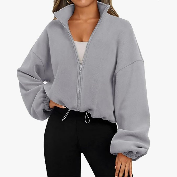 Damen Oversized Sweatjacke Drune