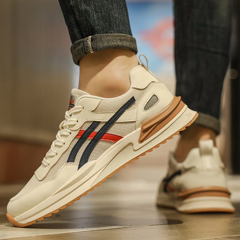 Damen sportliche Sneakers mit atmungsaktivem Obermaterial und modernem Design Drune