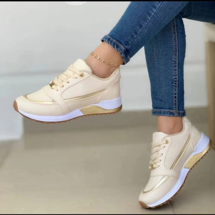 Damen Leichte und atmungsaktive Freizeitschuhe mit dämpfender Sohle Drune