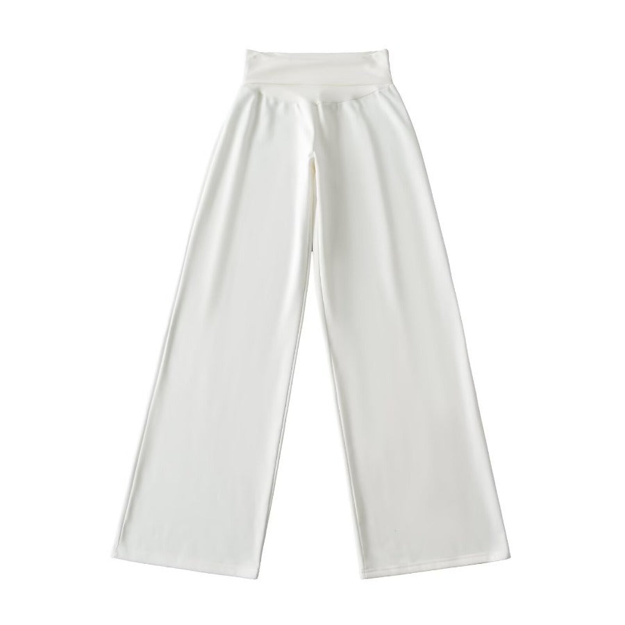 Damen Weite Jogginghose mit hohem Bund und sanfter Textur Drune