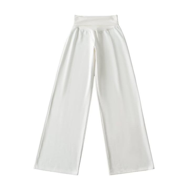 Damen Weite Jogginghose mit hohem Bund und sanfter Textur Drune