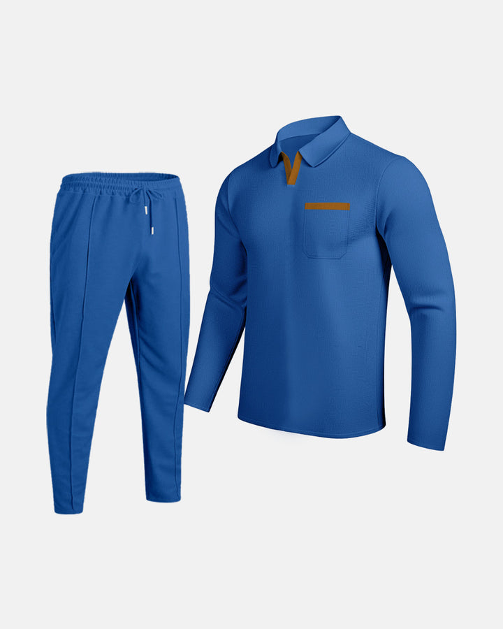 Herren Kombi-Outfit mit Poloshirt und Jogginghose Drune