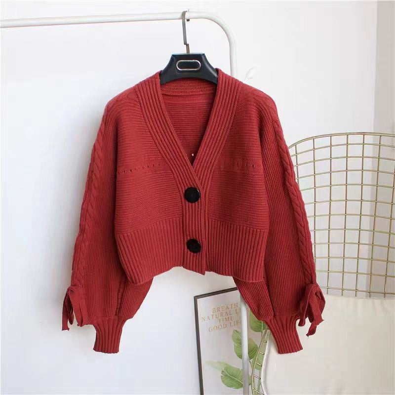 Damen gemütliche Strickjacke Drune
