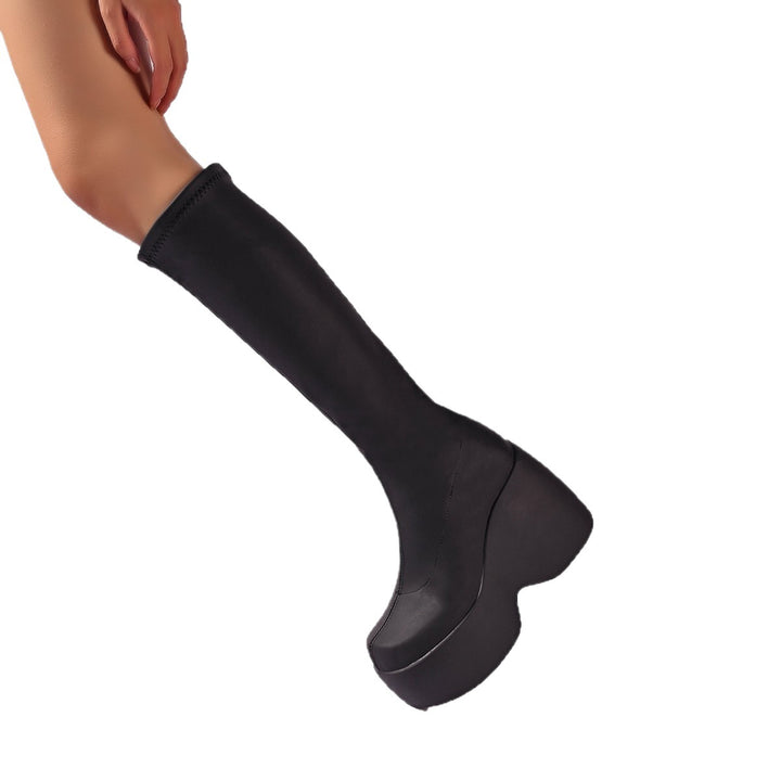 Damen High-Performance Plateau-Stiefel mit ergonomischem Design und rutschfester Sohle Drune