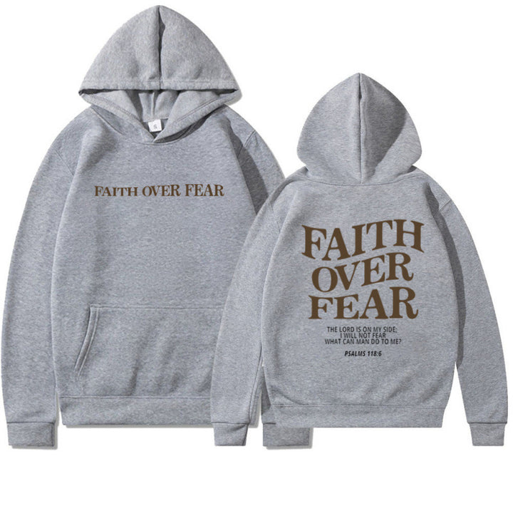 Damen Hoodie mit inspirierendem Schriftzug und bequemer Passform Drune
