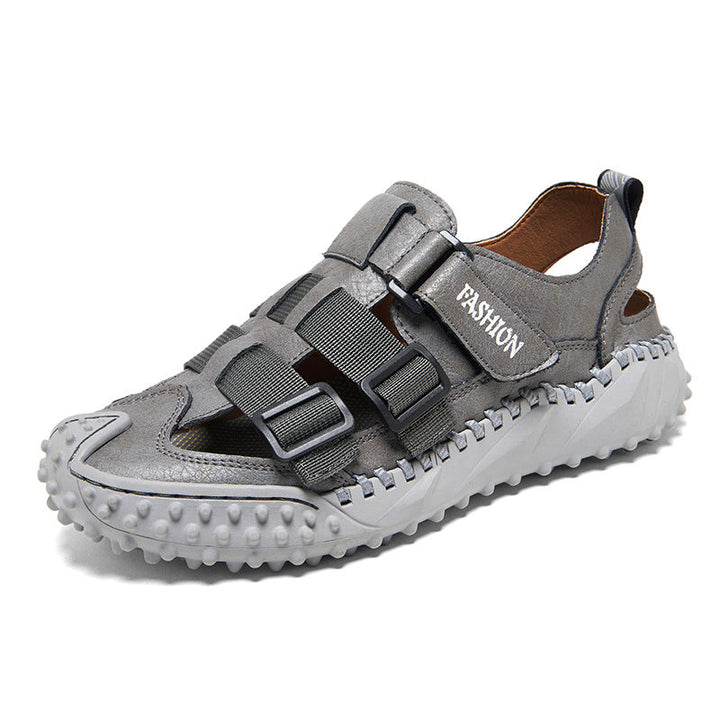 Herren Sportliche Freizeitsandalen mit verstellbaren Riemen und rutschfester Sohle Drune
