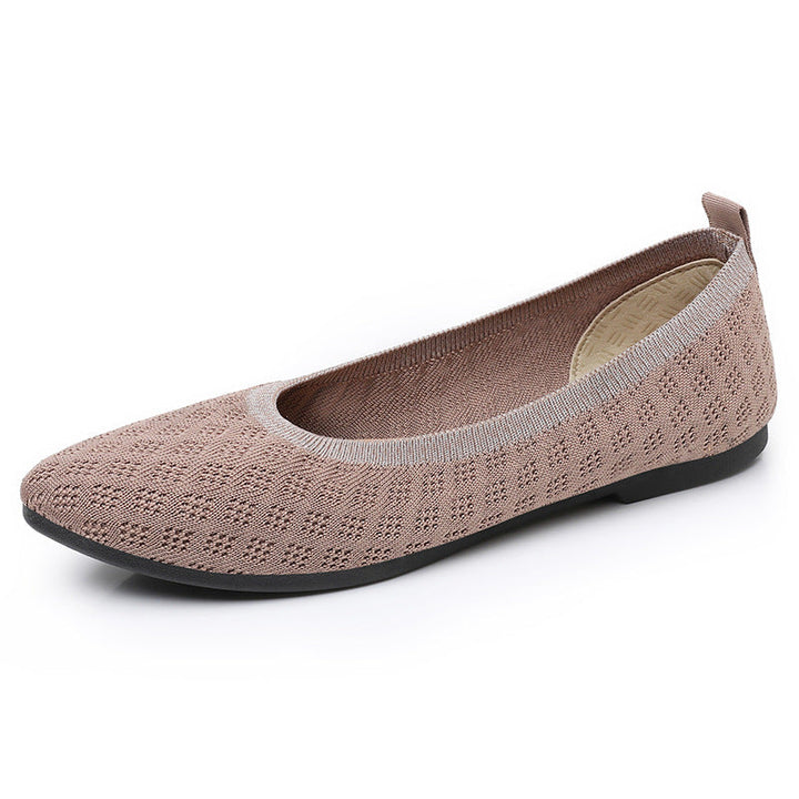 Damen Bequeme Strickschuhe Drune
