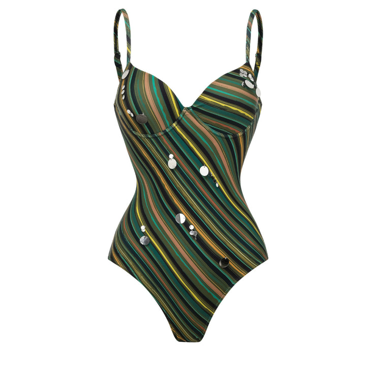 Damen Badeanzug und Strandrock Set Drune