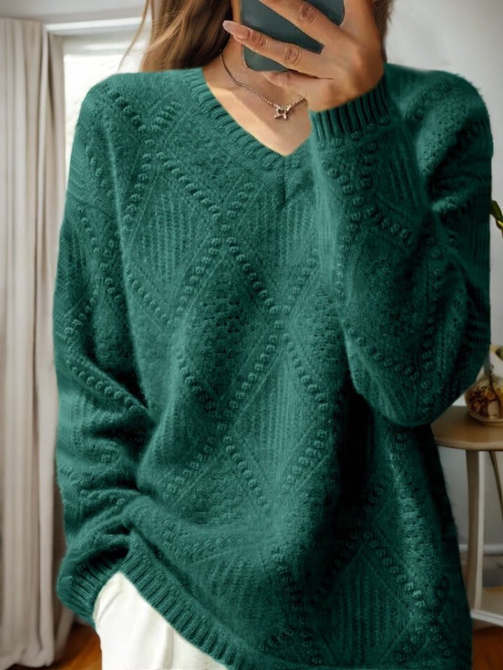 Damen Strickpullover mit strukturierter Verarbeitung und weichem Griff Drune
