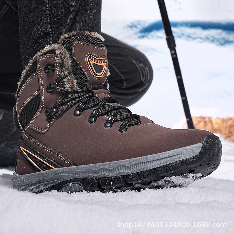 Herren Winterwanderschuhe mit isolierendem Futter und rutschfester Sohle Drune