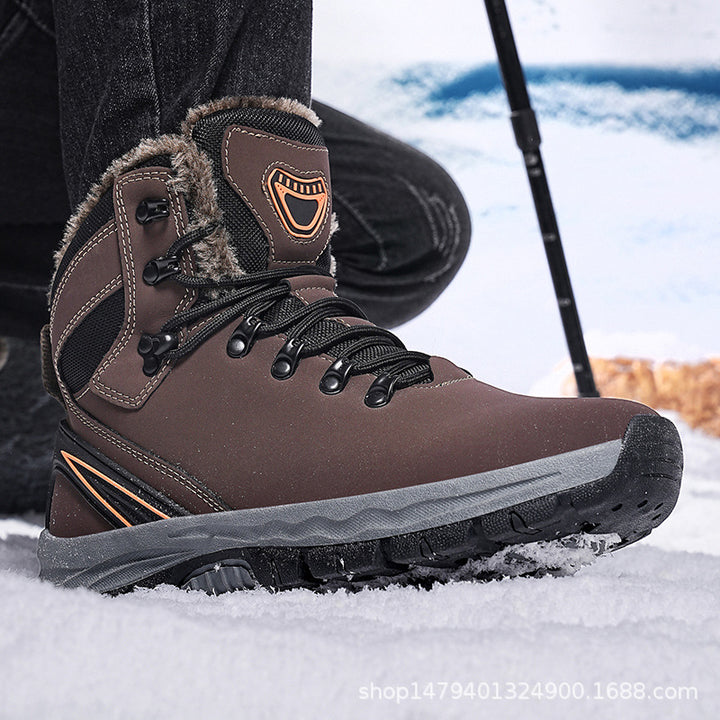 Herren Winterwanderschuhe mit isolierendem Futter und rutschfester Sohle Drune