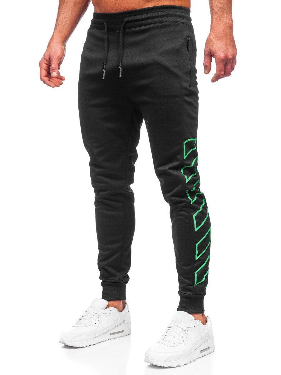 Herren Sportliche Jogginghose mit modernem Design und Seitentaschen Drune
