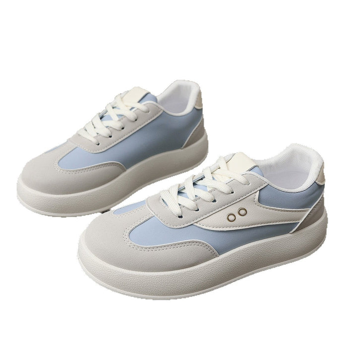Damen Plattform Sneakers mit sportlichem Chic und gepolstertem Innenfutter Drune